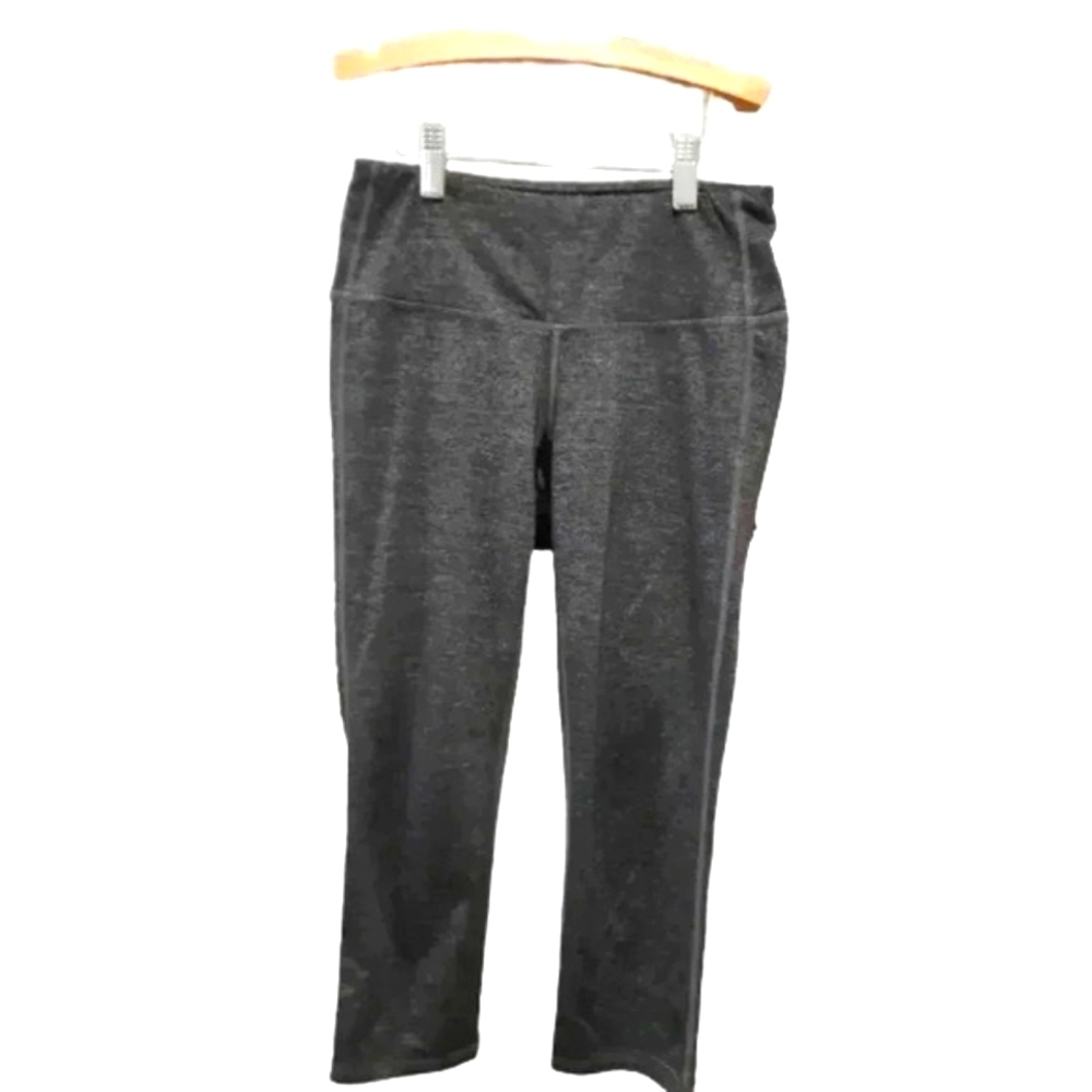 Athleta Cropped Leggings Size XS Heather Gray Athletic Workout Capri Pants